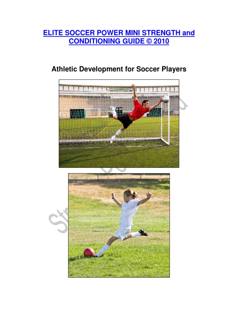 Athletic Development For Soccer Players PDF Aerobic Exercise