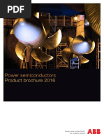 ABB Semiconductors. Power Semiconductors Product Brochure 2016 PDF