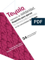 Conoce El Libro Denominado "Tequio, Expresión de Solidaridad. Requisito para Ejercer Los Derechos Político-Electorales en Las Comunidades Indígenas"