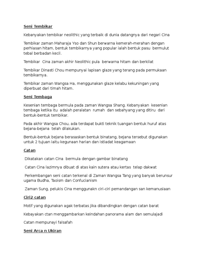 Tamadun China Pdf