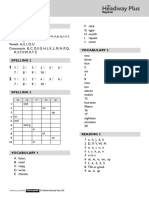 Module 0 Answer Key