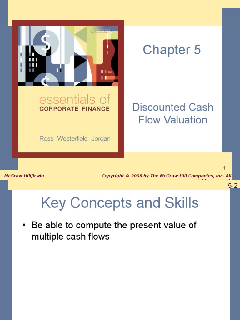 Discounted Cash Flow Valuation: Rights Reserved Mcgraw-Hill/Irwin | PDF