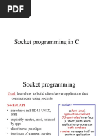 Socket Programming in C