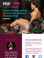 eBook 5 Dicas Treino Intenso e Curto