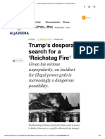 Trump's Desperate Search for a 'Reichstag Fire' _ USA _ Al Jazeera