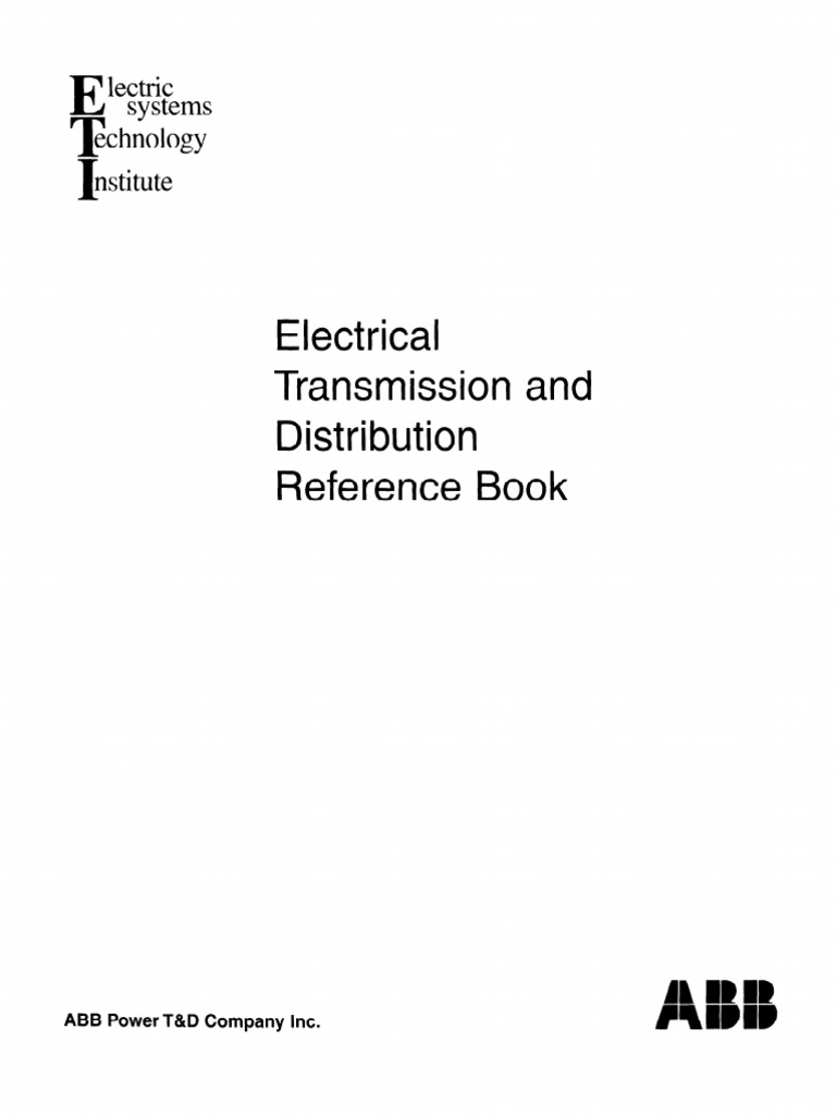 ABB - Electrical Transmission and Distribution Reference Book | PDF ...