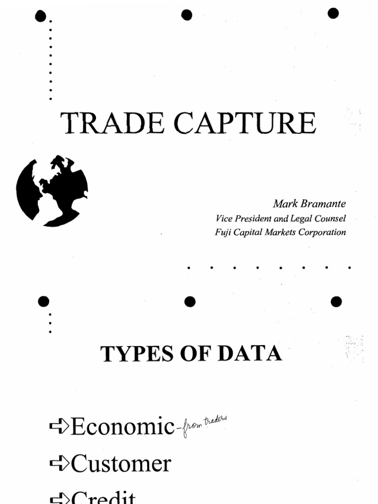 Trade Capture Rate Overview | PDF | Payments | Business Economics