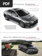 Download 2010 Mitsubishi Lancer Evolution Brochures US by Jandy Aditya Pratisto SN33899129 doc pdf