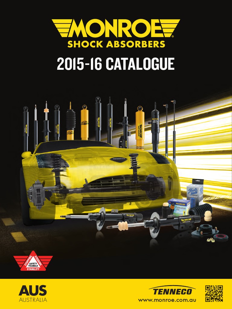 Monroe Catalogue 2015 PDF | PDF | Piston | Wheeled Vehicles