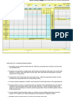 Blank Expense Form