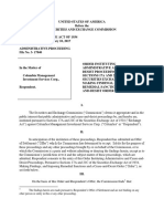 The Findings Herein Are Made Pursuant To Respondent's Offer of Settlement and Are Not Binding On Any Other Person or Entity in This or Any Other Proceeding