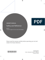Safety and Reference: Owner'S Manual