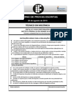 Tae Tecnico em Mecanica Edital 12