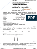 Solucionario Semana 5 - Ciclo Especial Básico 2014-II U