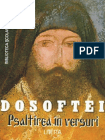 Dosoftei - Psaltirea in Versuri (Cartea) PDF