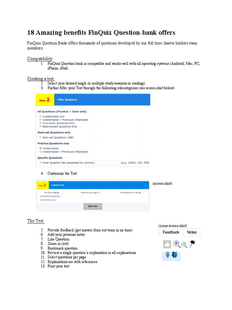 Question bank for machine learning