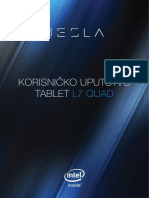 Tesla L7 Quad Tablet User Manual SRB Web