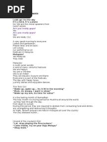 Choral Speaking Text 2015