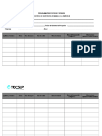 Ficha Control de Asistencia