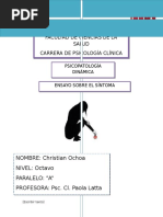 Ensayo Sobre Síntoma
