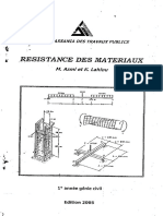 Résistance Des Matériaux