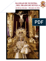 Anuario del año 2016 de la Hermandad de Nuestra Señora del Prado de Sevilla