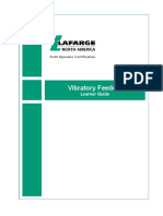 Vibratory Feeders: Learner Guide