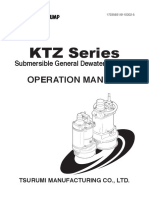 Tsurumi Operationmanual - KTZ - Sumergible Pump