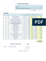 Constructora Ledezma: Propuesta: Obra Vendida