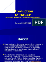 Introduction Haccp