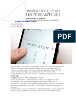 30 Códigos Secretos Que No Conocías de Tu Smartphone