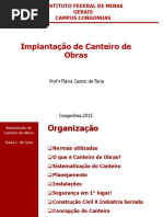 Implantação de Canteiro de Obras16.2