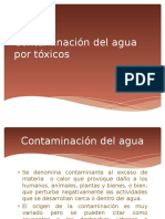 Contaminación Del Agua Por Tóxicos