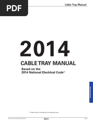 Cable Tray Manual Pdf Pdf Electrical Wiring Cable