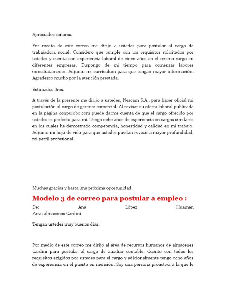 Presentacion Para Postular a Un Puesto de Trabajo Business Ciencia (general)