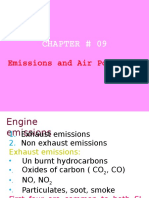 Emissions and Air Pollution Engine Exhaust