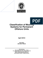 BV - Rules For Classification Mooring Systems For Permanents Offshore PDF