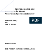 Concepts, Instrumentation and Techniques in Atomic Absorption Spectrophotometry (Richard D. Beaty & Jack D, Kerber) PDF