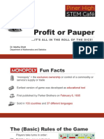 Profit or Pauper Shott Piner Stem Cafe Feb17