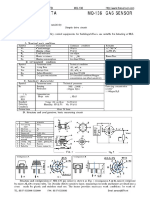 Gas sensor pdf