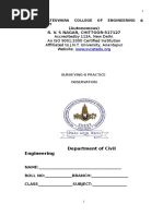 Surveying - II PracticeI Lab Manual-NEW