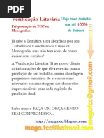 Verificação Literária - Cursos