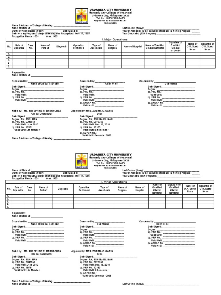 PRC Cases Form | Nursing | Qualifications