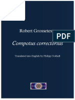 1 Robert Grosseteste Compotus Correctorius Trans Philipp Nothaft