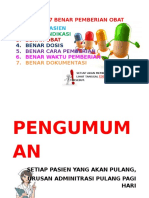 Prinsip 7 Benar Pemberian Obat