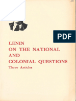 Lenin On The National and Colonial Questions