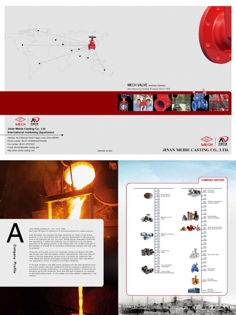ANSI Flanged Gate Valve Specifications | PDF | Pipe (Fluid Conveyance ...
