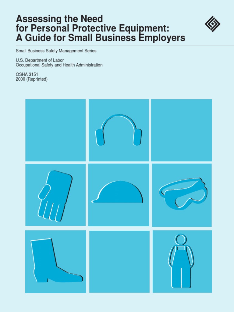 Osha3151 PPE | PDF | Personal Protective Equipment | Glasses