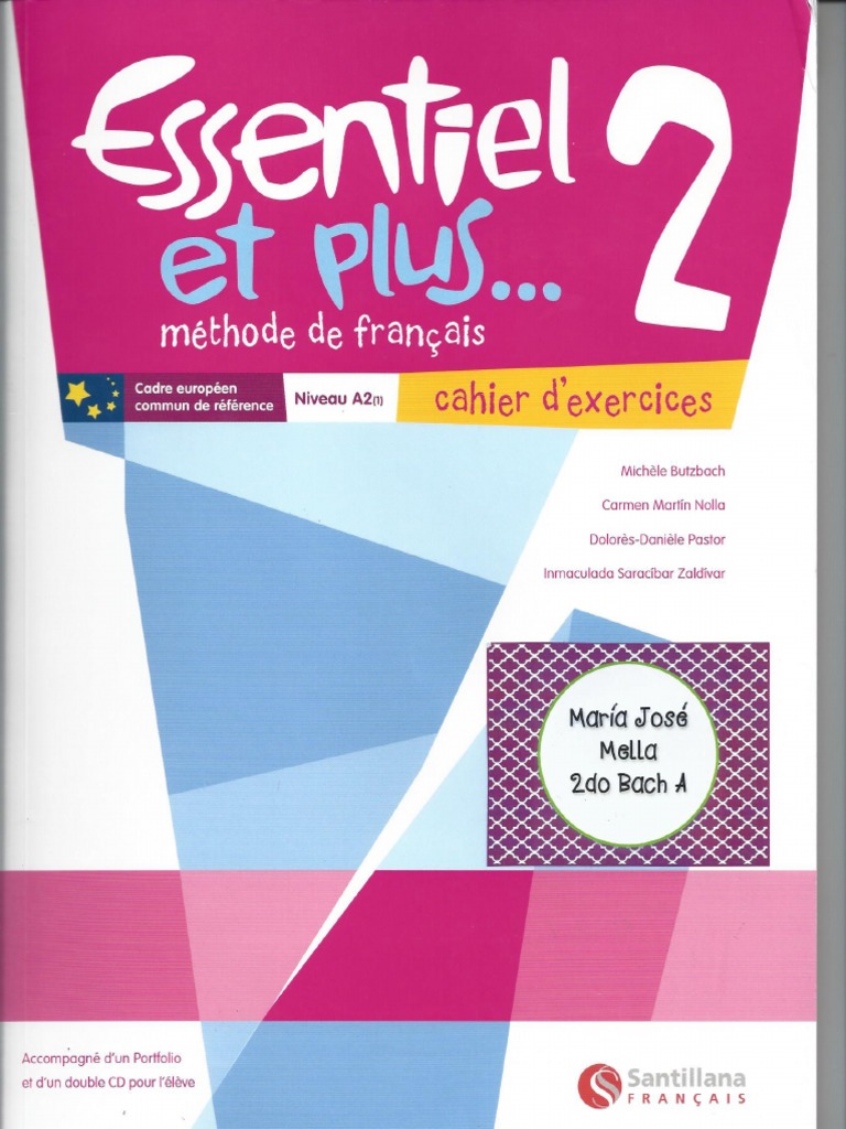 Page De Garde Cahier De Musique Sag Essentiel Et Plus 2 Cahier D Exercices PDF | PDF