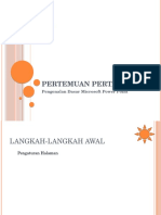 Pertemuan pertama